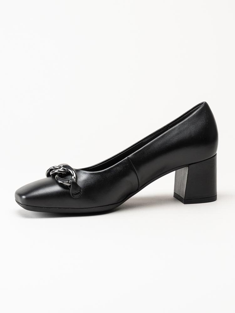 Gabor - Svarta pumps i skinn