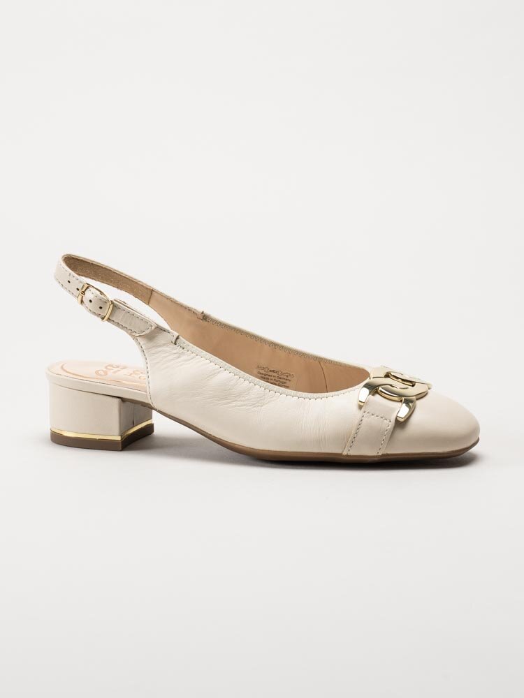 Ara - Graz Highsoft - Beige slingbacks i skinn