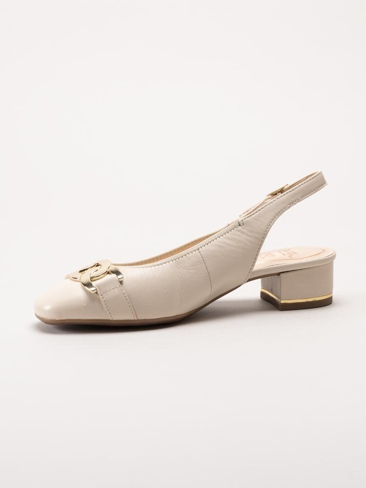 Ara - Graz Highsoft - Beige slingbacks i skinn