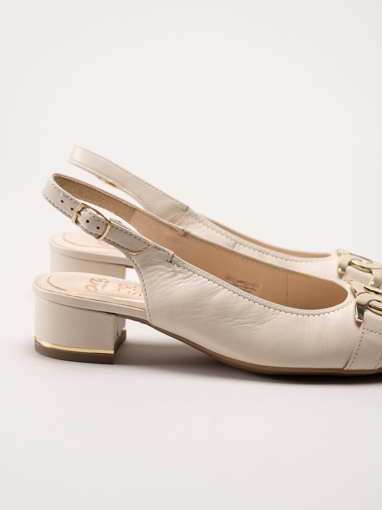 Ara - Graz Highsoft - Beige slingbacks i skinn