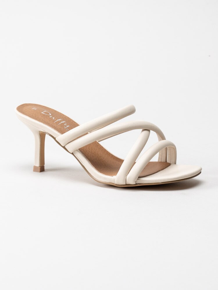 Duffy - Beige slip in sandaletter