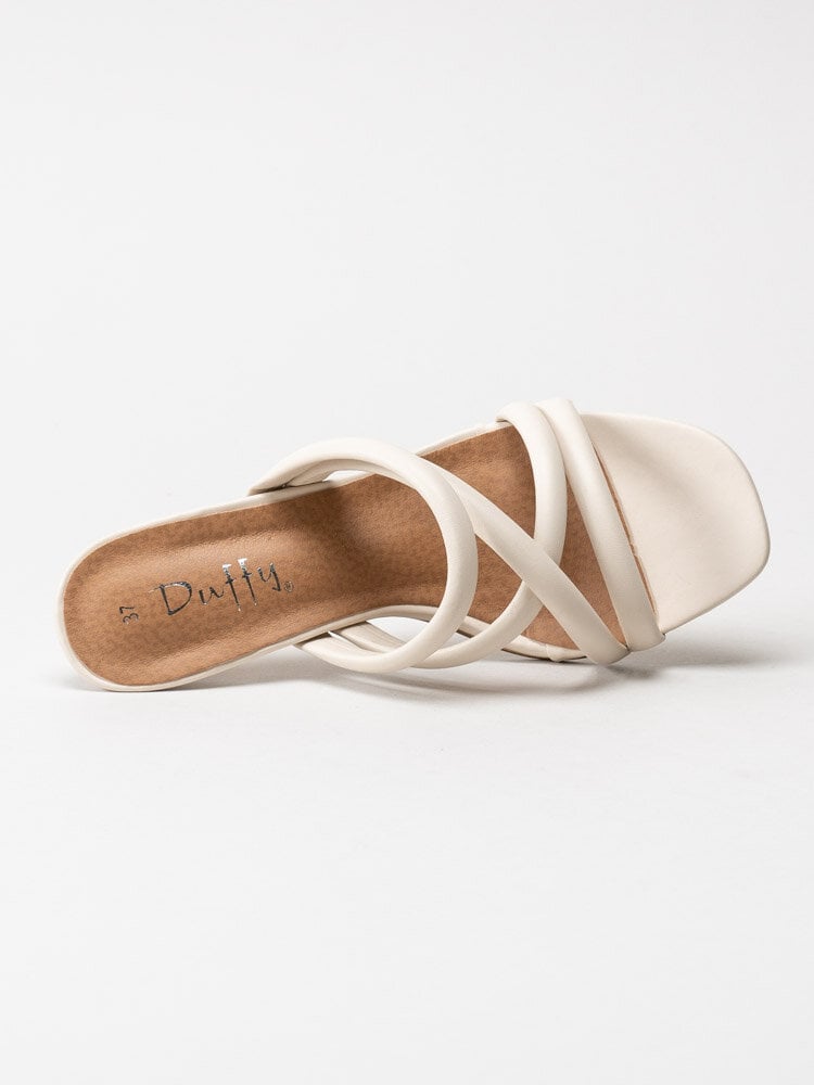 Duffy - Beige slip in sandaletter