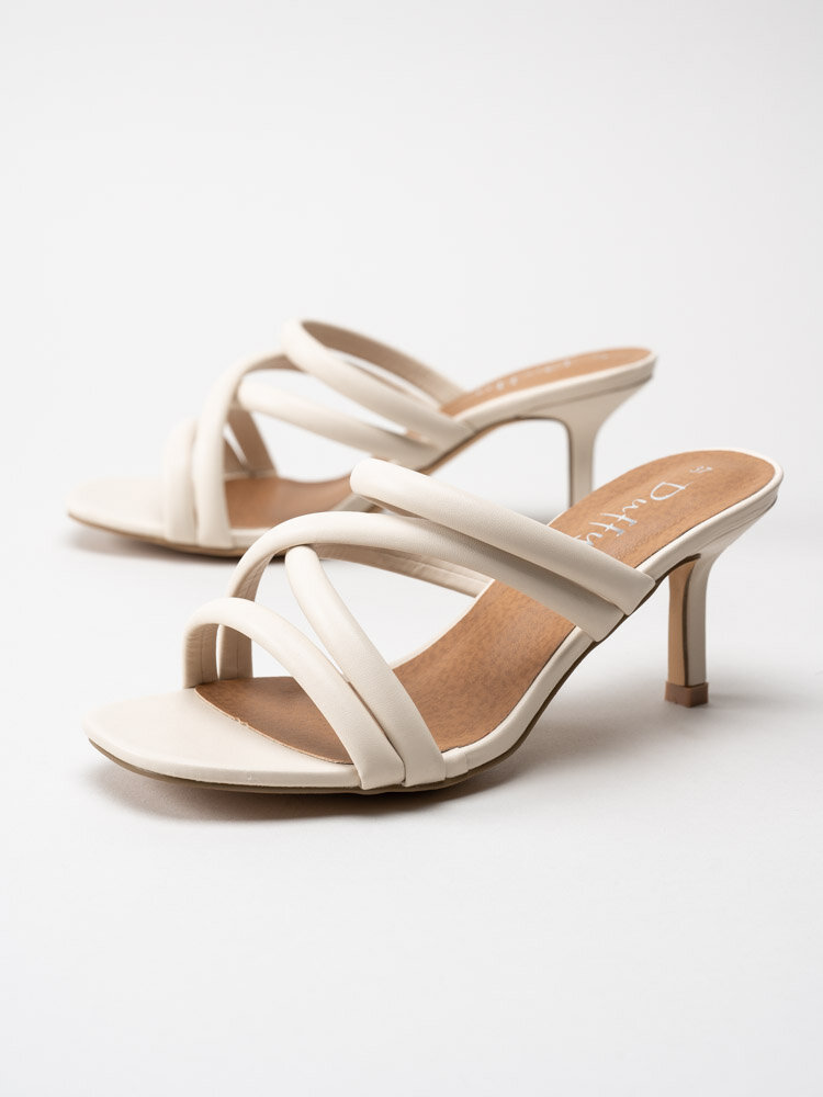 Duffy - Beige slip in sandaletter