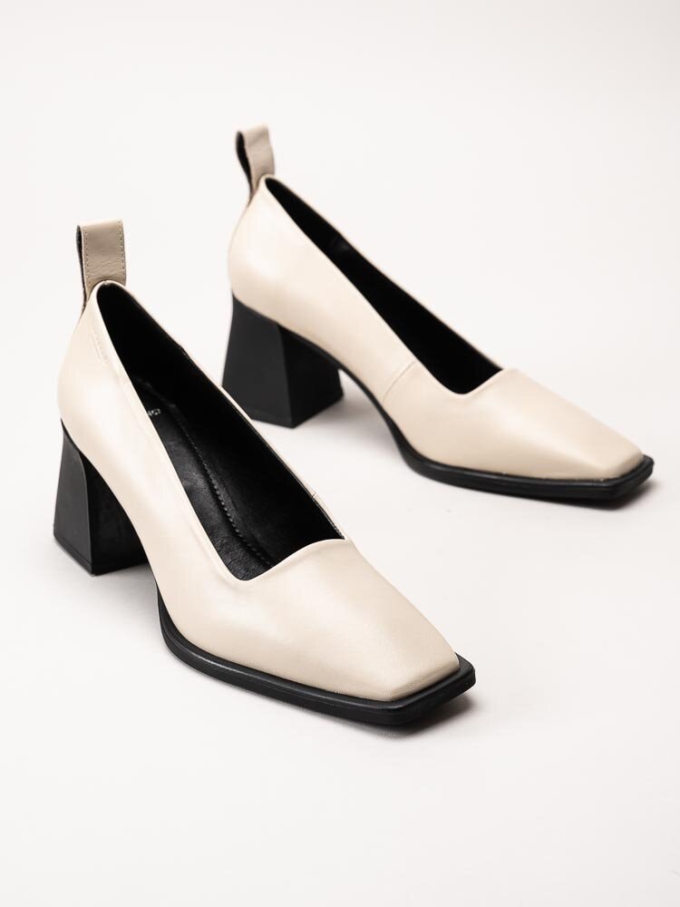 Vagabond - Hedda - Off white pumps i skinn