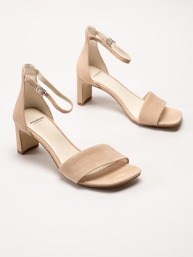 Vagabond - Luisa - Beige sandaletter i mocka