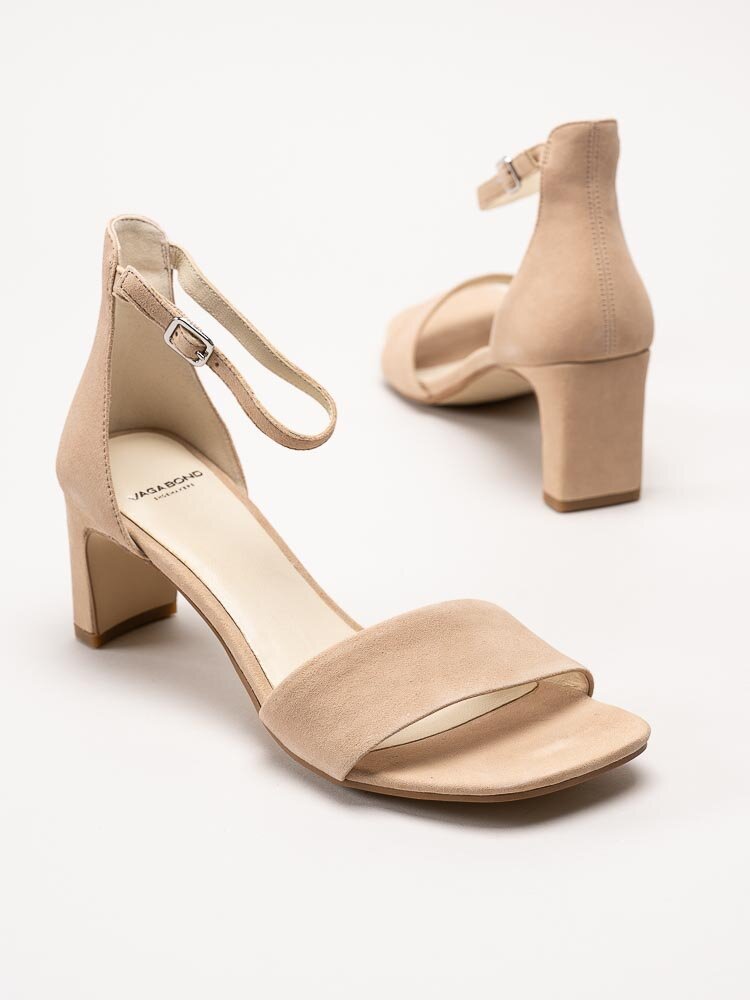 Vagabond - Luisa - Beige sandaletter i mocka