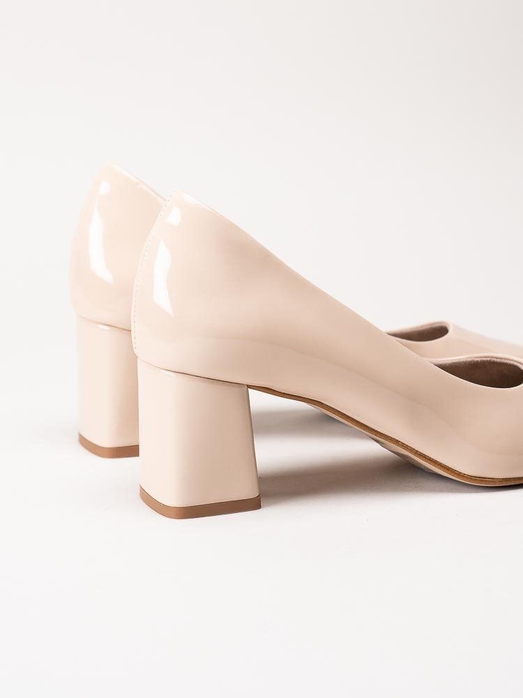 Tamaris - Beige lackpumps