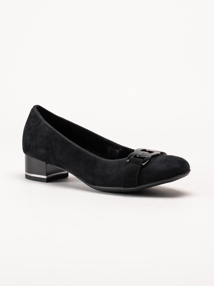 Ara - Graz - Highsoft - Svarta pumps i mocka