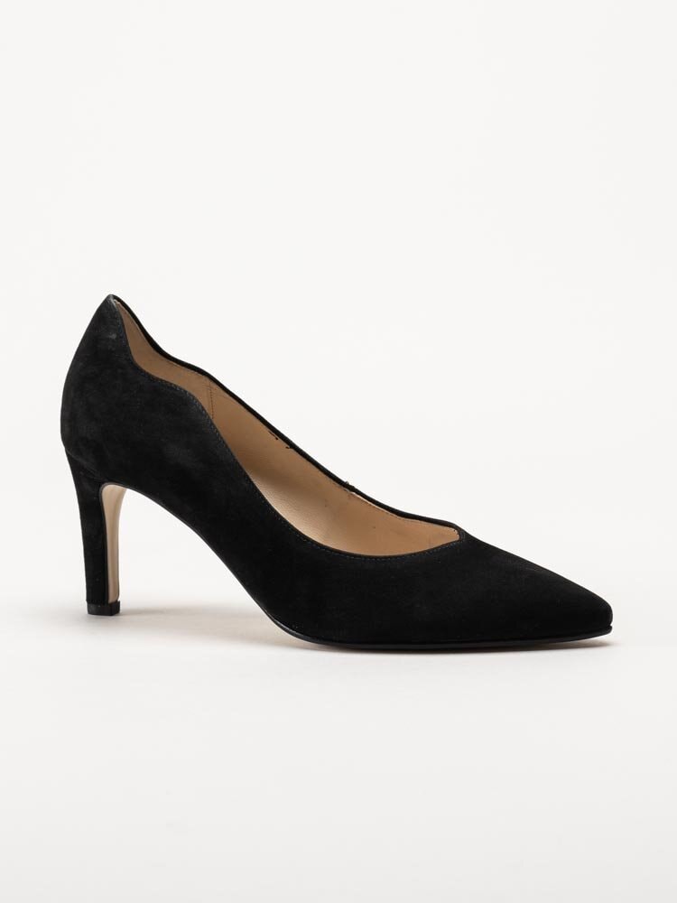 Gabor - Svarta pumps i mocka