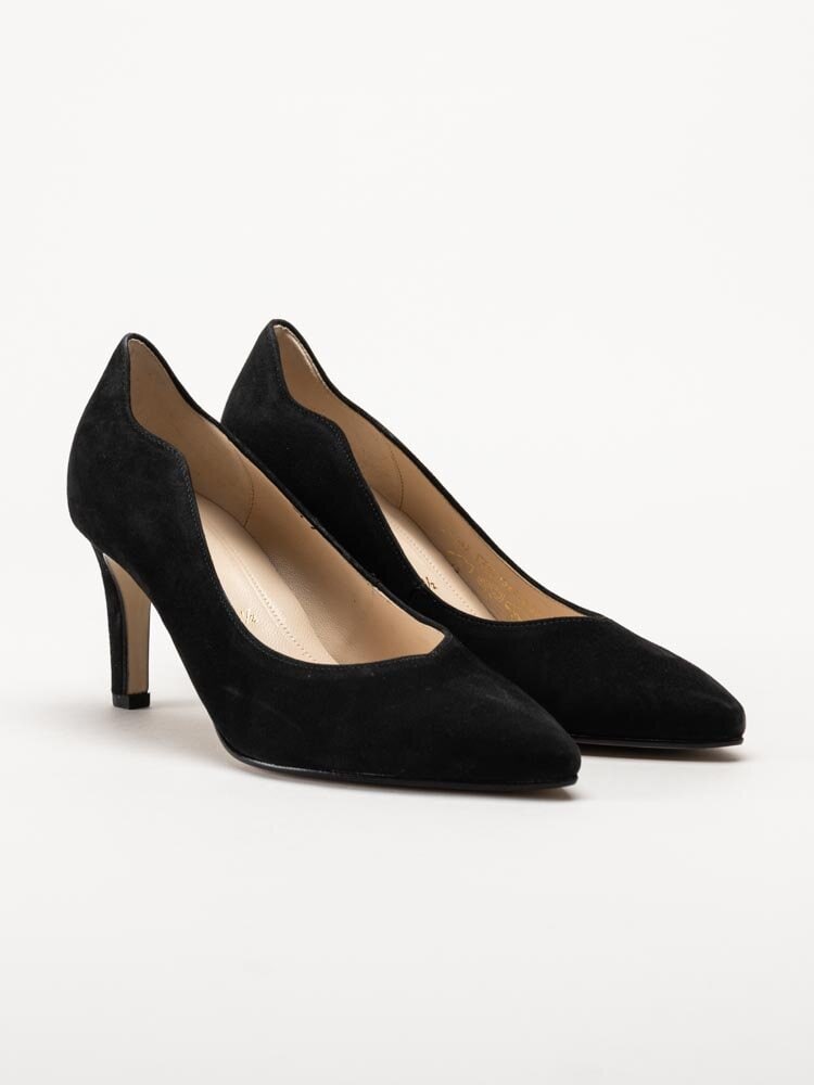 Gabor - Svarta pumps i mocka