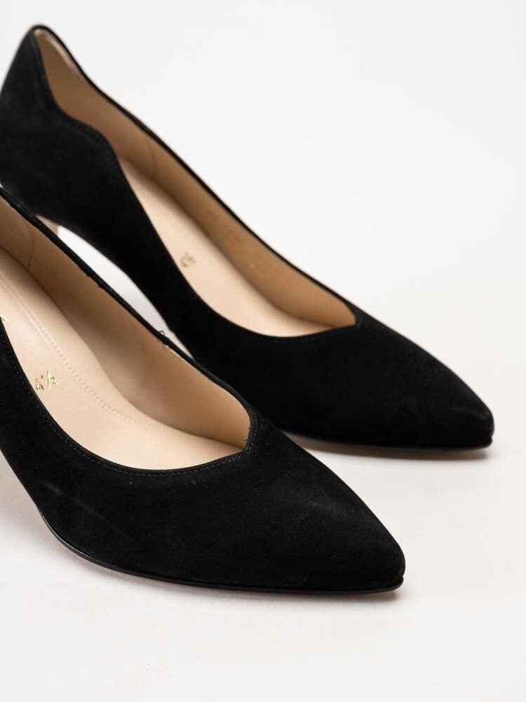 Gabor - Svarta pumps i mocka