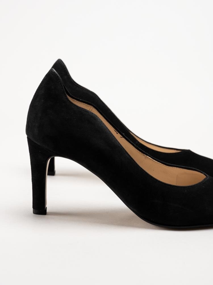 Gabor - Svarta pumps i mocka