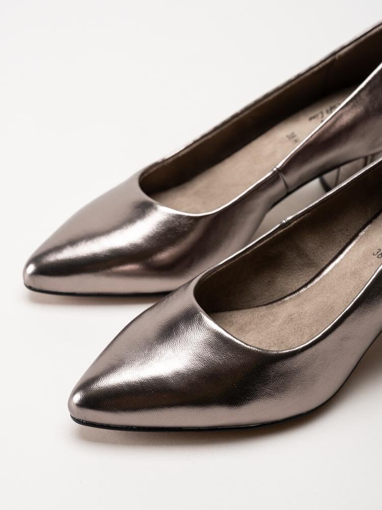 Jana - Softline - Metallic pumps i skinnimitation