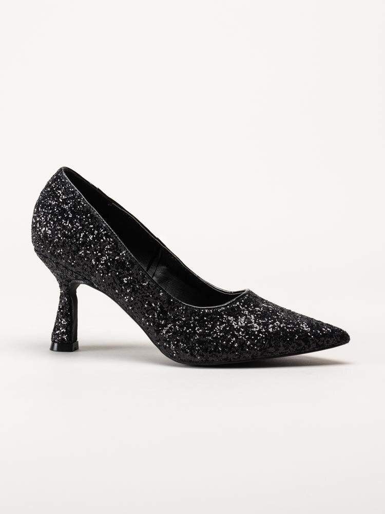 Duffy - Svarta glittriga pumps