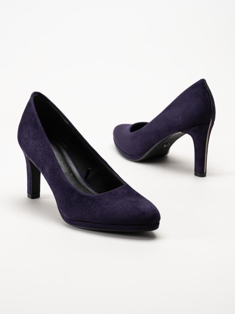 Tamaris - Lila pumps i textil