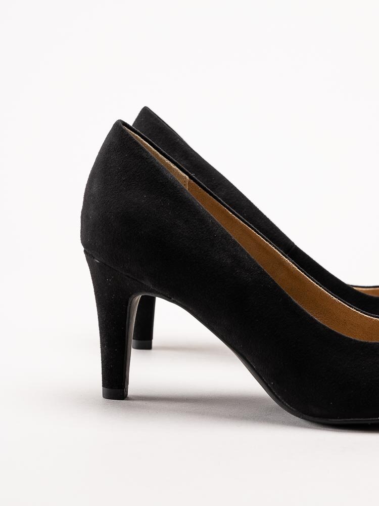 S.Oliver - Svarta pumps i mockaimitaion