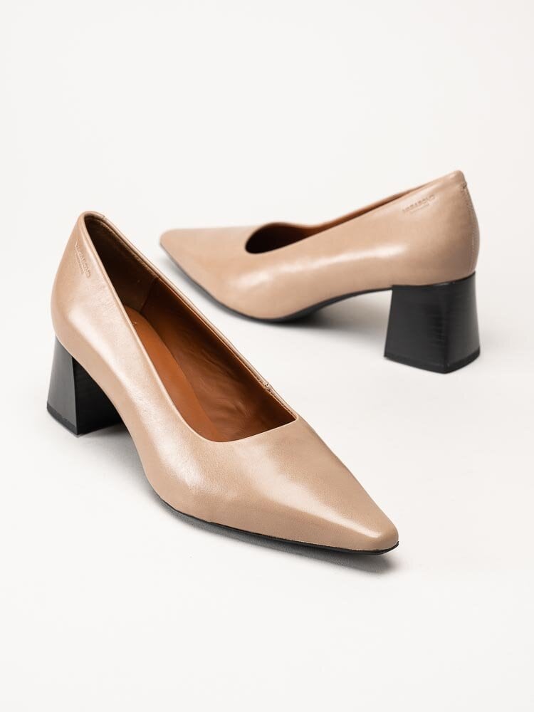 Vagabond - Altea - Beige pumps i skinn