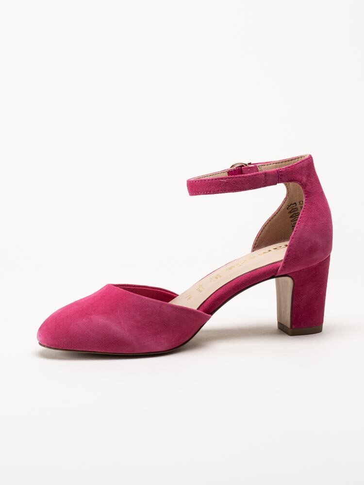 Tamaris - Rosa pumps i mocka