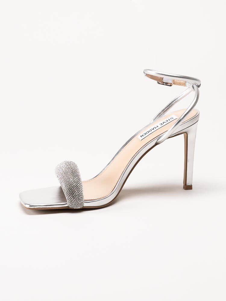 Steve Madden - Entice-R - Silvermetallic sandaletter med glitter