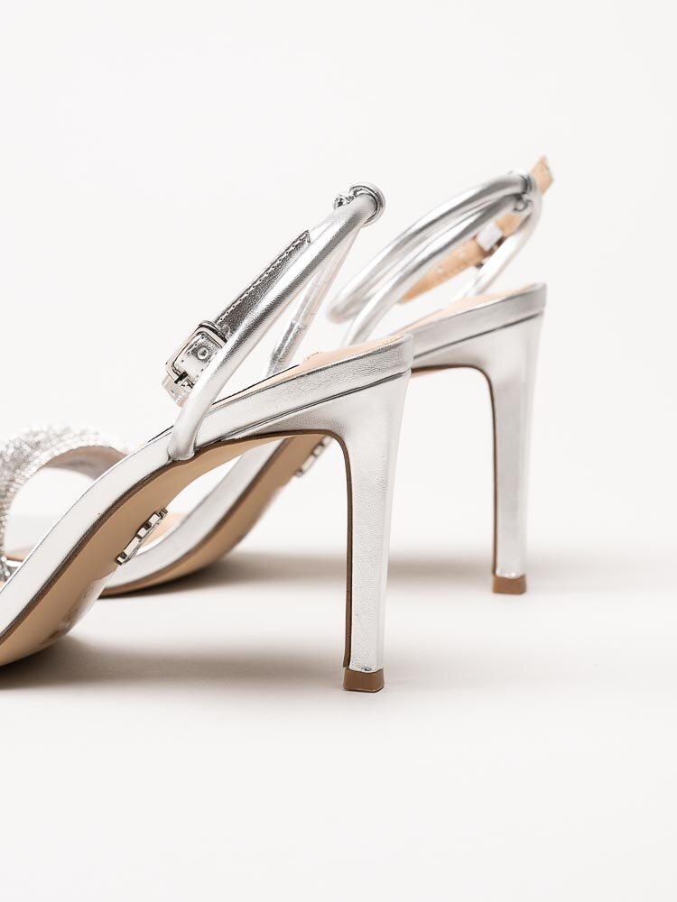 Steve Madden - Entice-R - Silvermetallic sandaletter med glitter