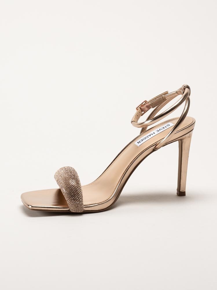 Steve Madden - Entice-R - Rosefärgade sandaletter med glitter