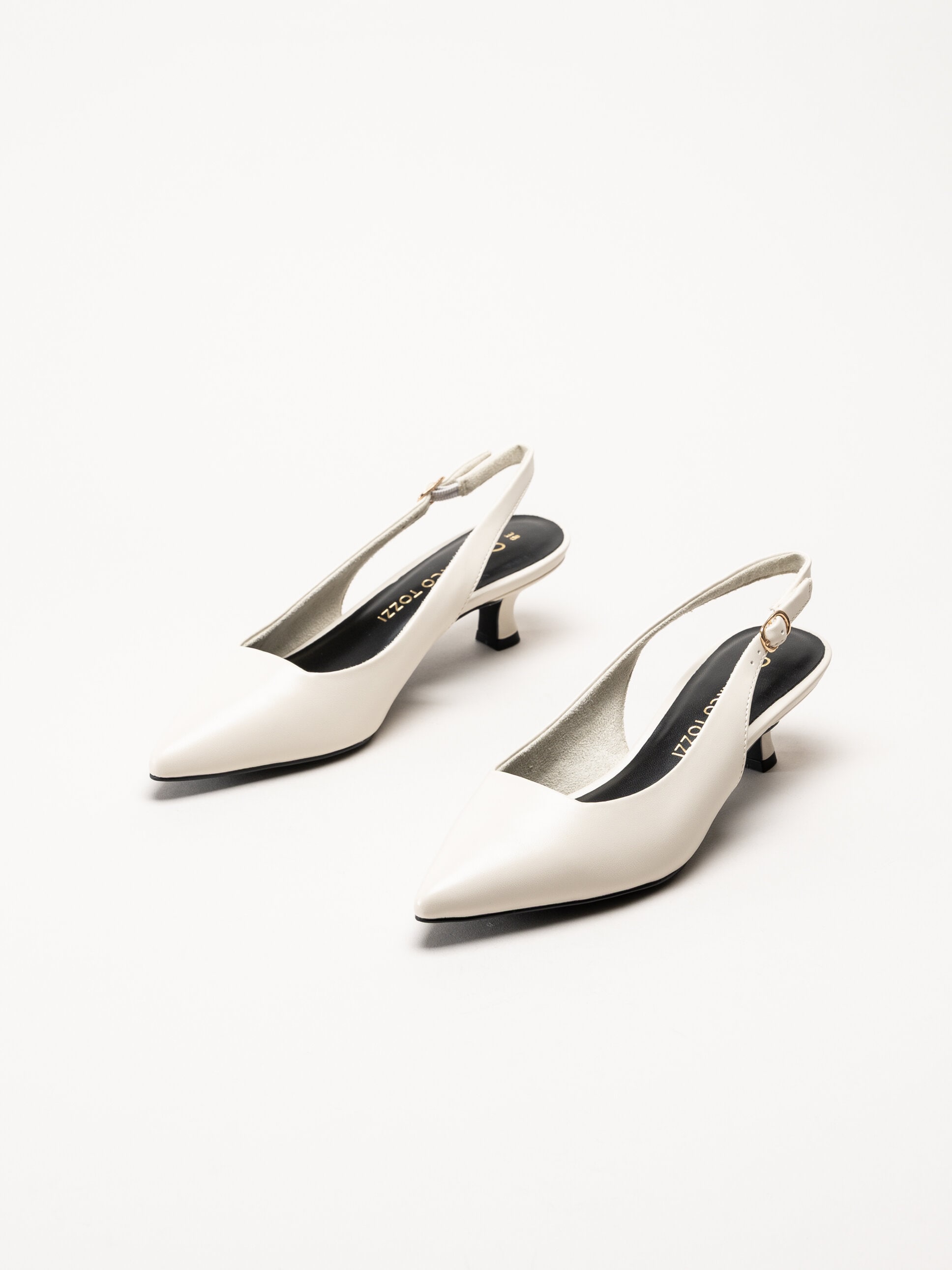 Marco Tozzi - Off white slingback pumps