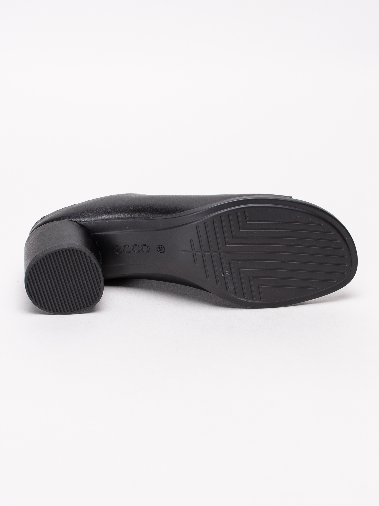 06191037 Ecco Shape Block Sandal 45 280313-01001 svarta slip in sandaler med klack-5
