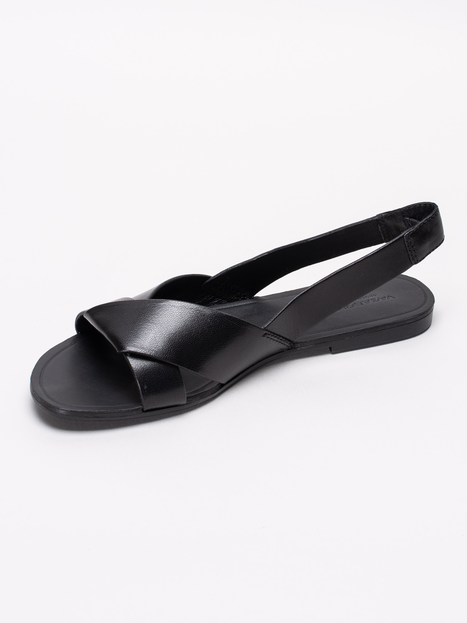 06191102 Vagabond Tia 4331-201-20 svarta sandaler med korsande band och hälrem-2