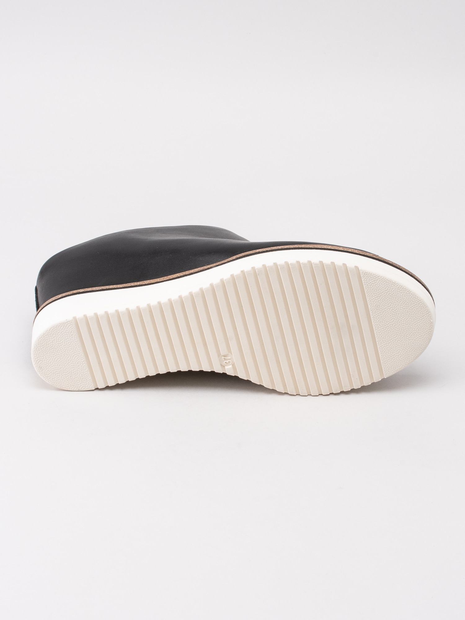 06191113 Tamaris 1-27200-22-003 svarta slip in sandaler med inbyggd kilklacl-5
