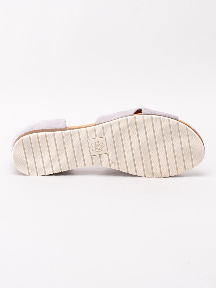 06201011 Apple of Eden Chiusi Light Grey Ljusgrå slip on sandaler med korslagda band-5