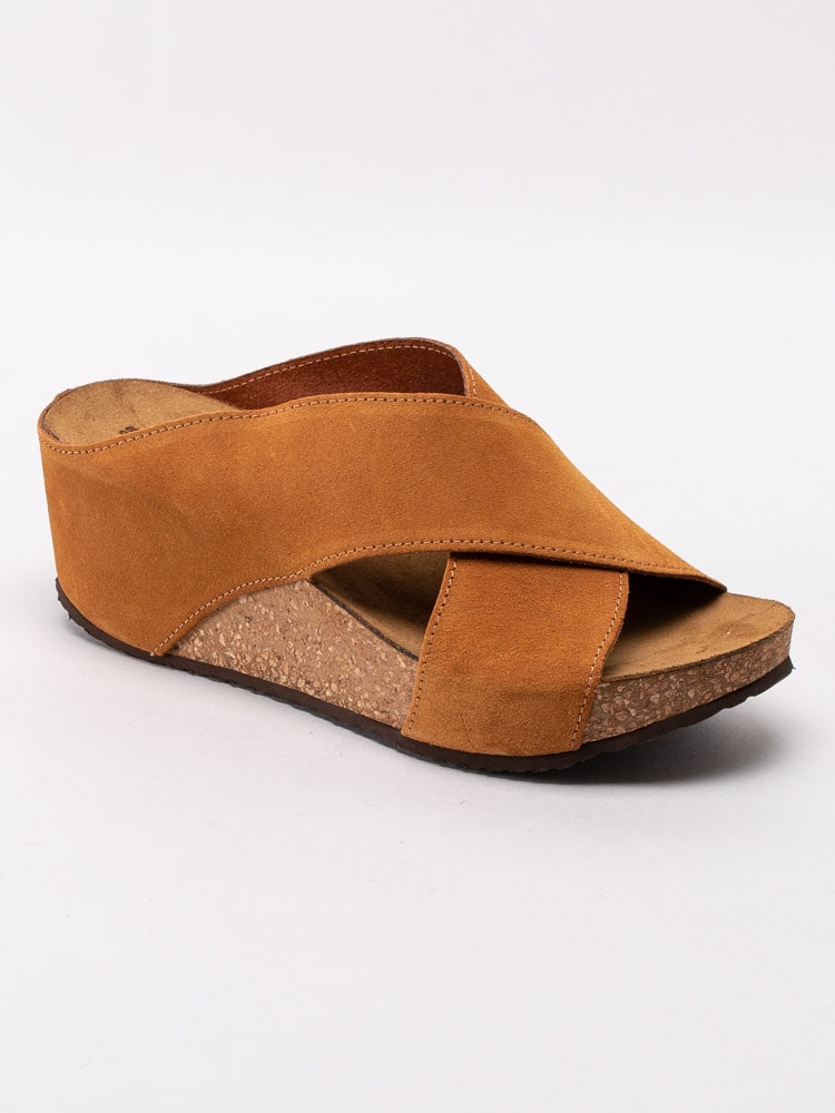06201017 Copenhagen Shoes Frances 20 Suede CS2025-022 Bruna kilklackade slip in sandaler-1