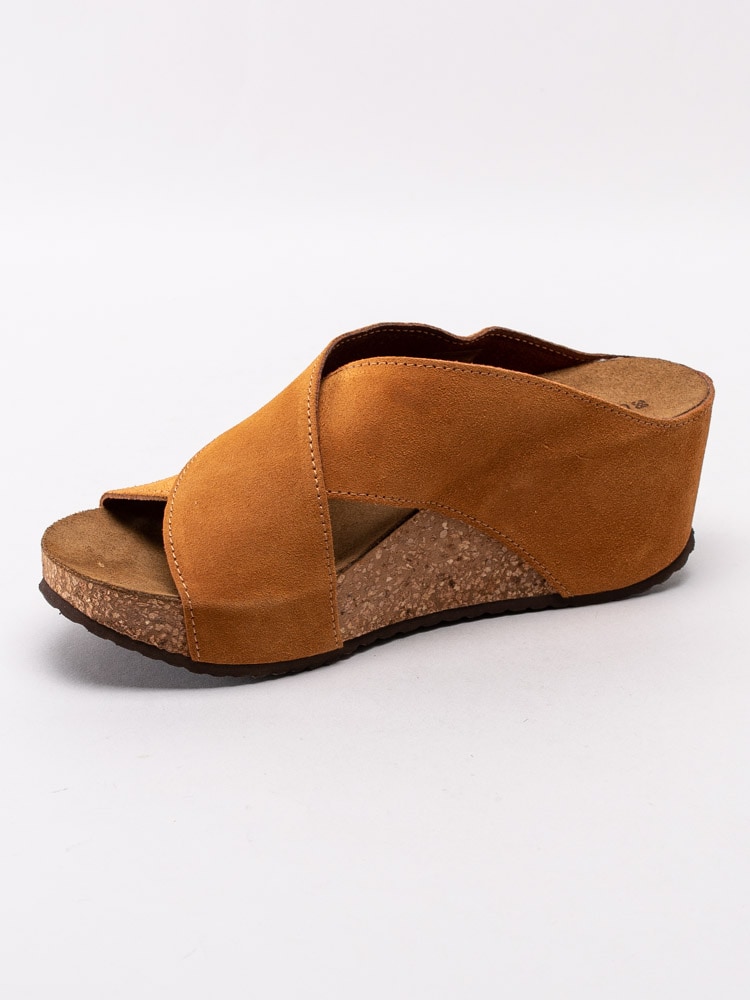 06201017 Copenhagen Shoes Frances 20 Suede CS2025-022 Bruna kilklackade slip in sandaler-2