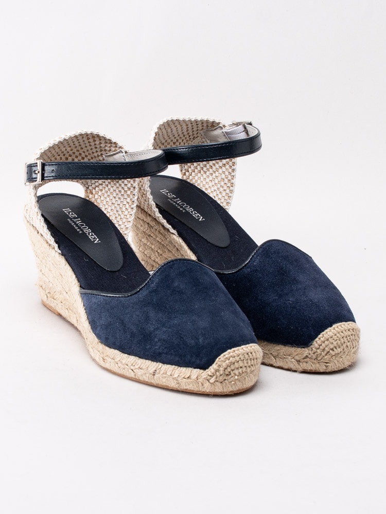 06201043 Ilse Jacobsen Espadrilles Wedge DAHLIA2110-600 Mörkblå kilklackade espadrillos-3