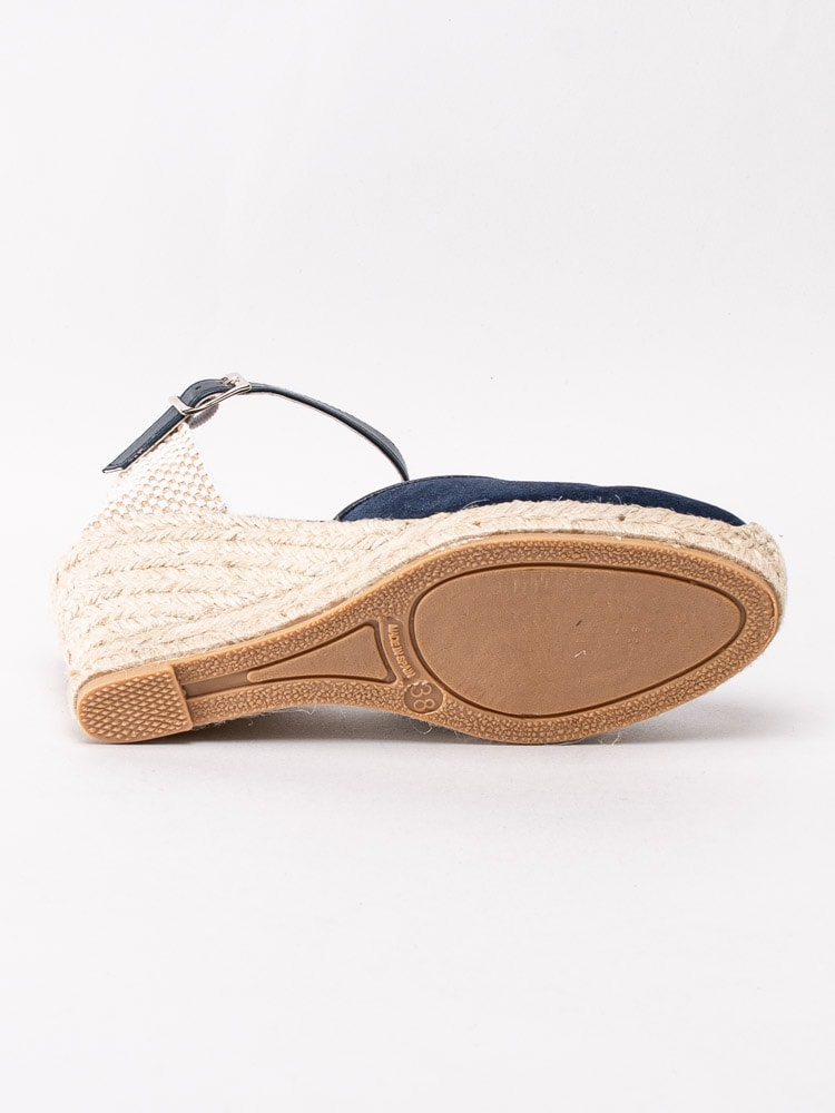 06201043 Ilse Jacobsen Espadrilles Wedge DAHLIA2110-600 Mörkblå kilklackade espadrillos-5