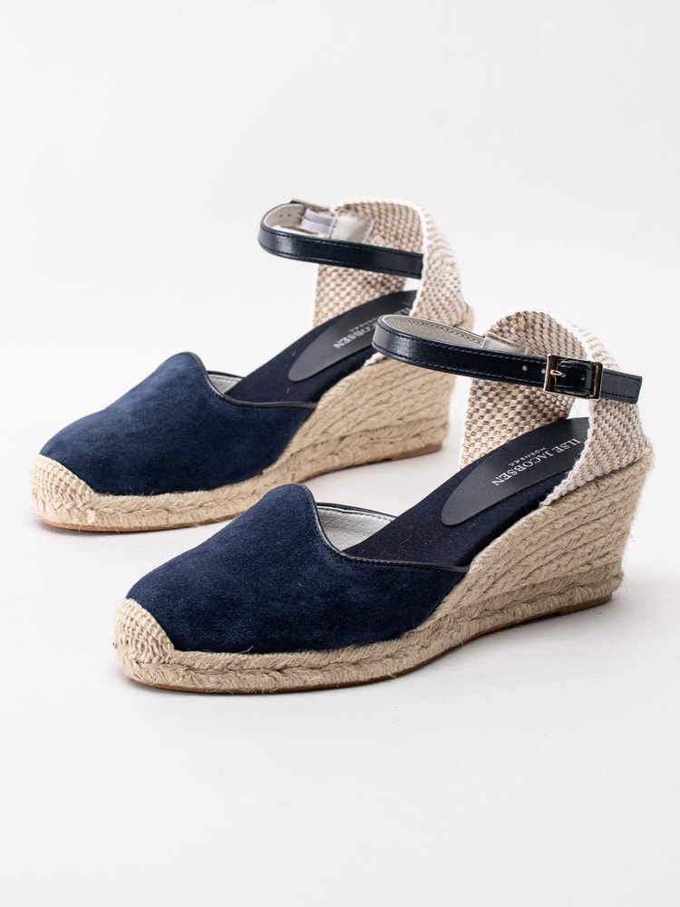 06201043 Ilse Jacobsen Espadrilles Wedge DAHLIA2110-600 Mörkblå kilklackade espadrillos-6