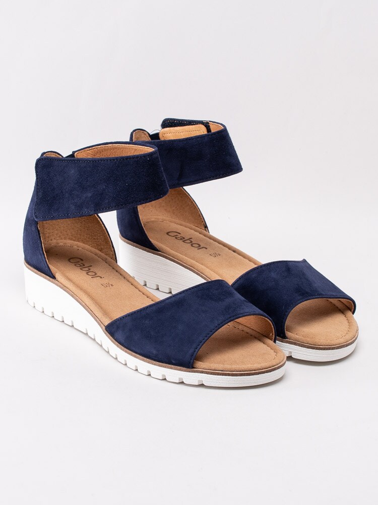 06201054 Gabor 44.570-16 Mörkblå sandaler med bred vristrem-3