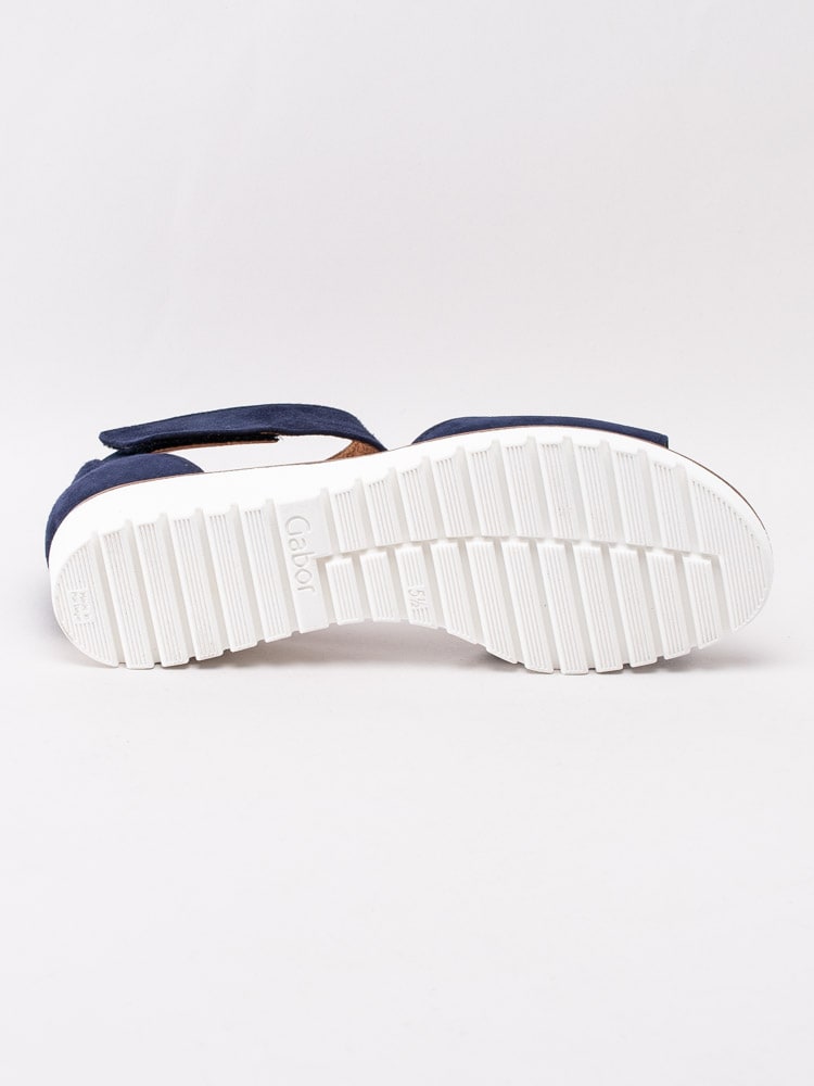 06201054 Gabor 44.570-16 Mörkblå sandaler med bred vristrem-5