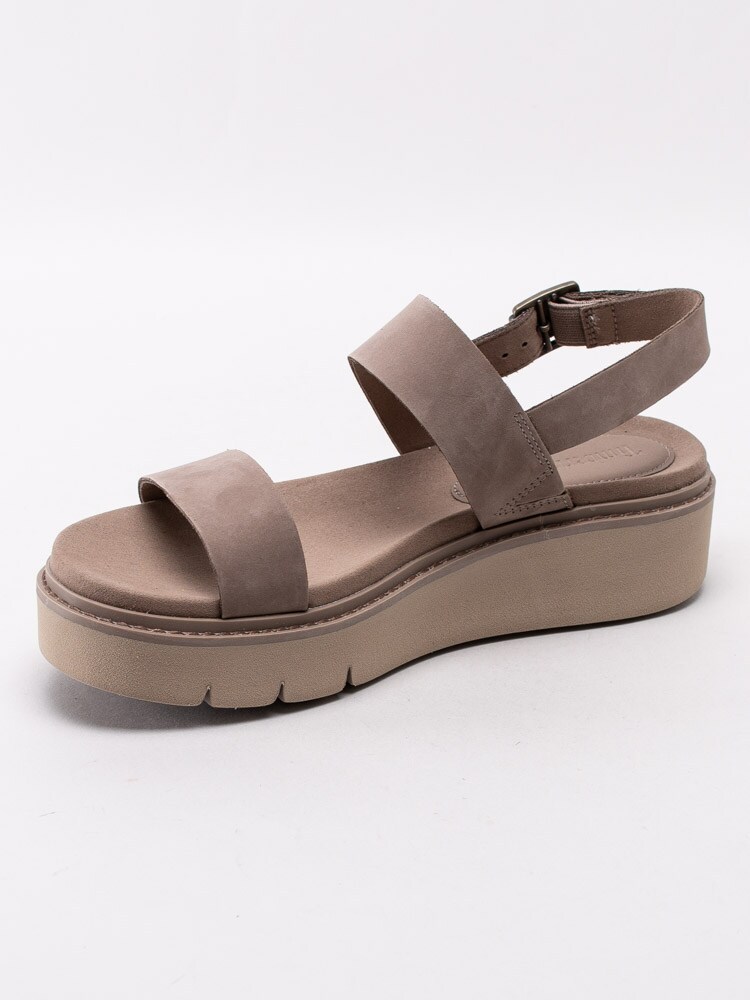 06201104 Timberland Safari Dawn CA274F Beige platåsandaletter med hälrem-2