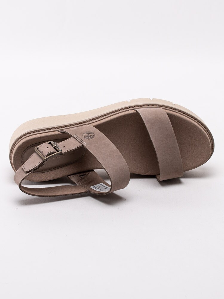 06201104 Timberland Safari Dawn CA274F Beige platåsandaletter med hälrem-4
