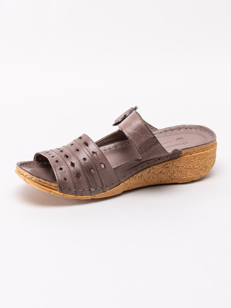 06201120 Charlotte of Sweden 881-2347-343 Lila beige slip in sandaler med kilklack-2