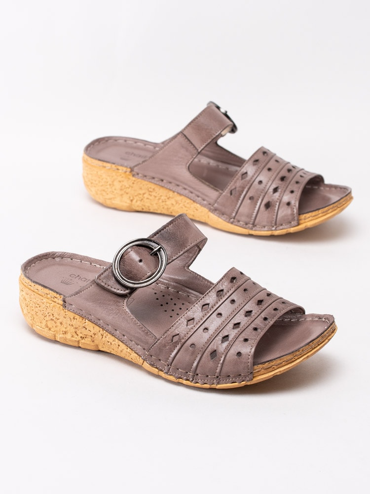 06201120 Charlotte of Sweden 881-2347-343 Lila beige slip in sandaler med kilklack-6