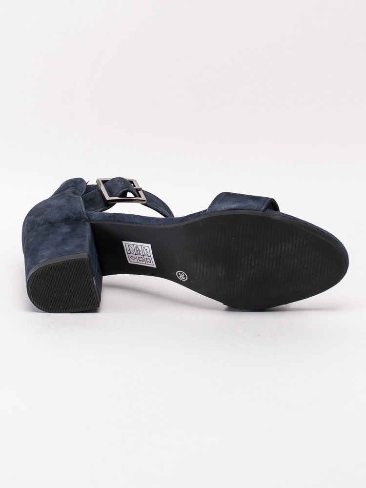 06201137 Copenhagen Shoes Smile CS1777-024 Mörkblå sandaletter med vristrem-5
