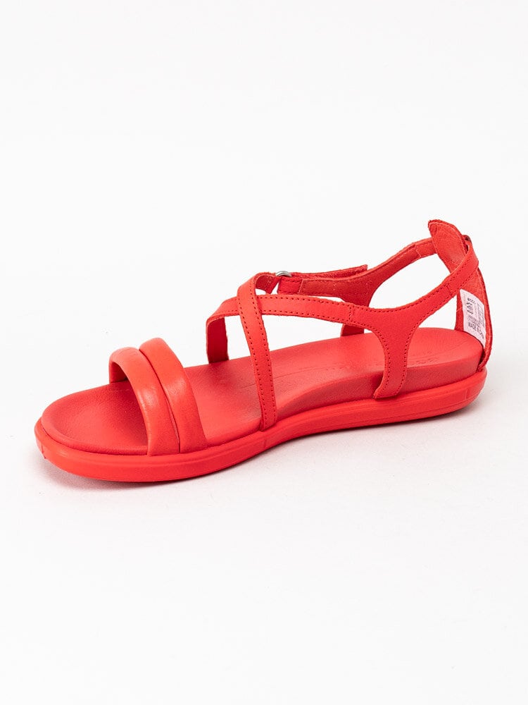 Ecco - Simpil Sandal - Röda remsandaler i skinn