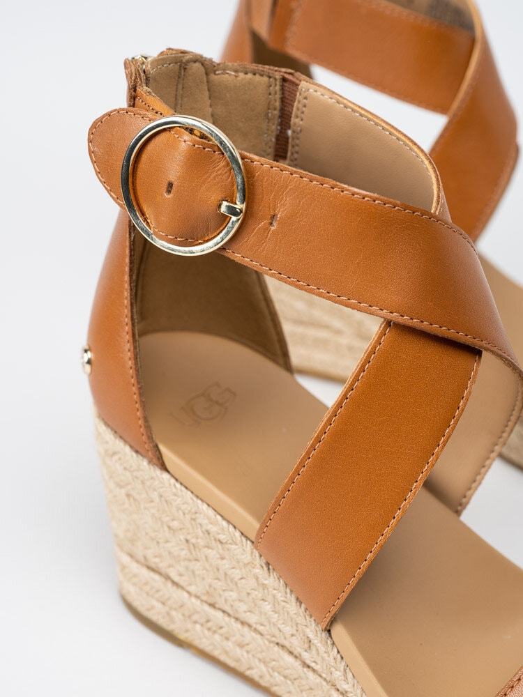 UGG - Hylda - Bruna sandaletter i skinn