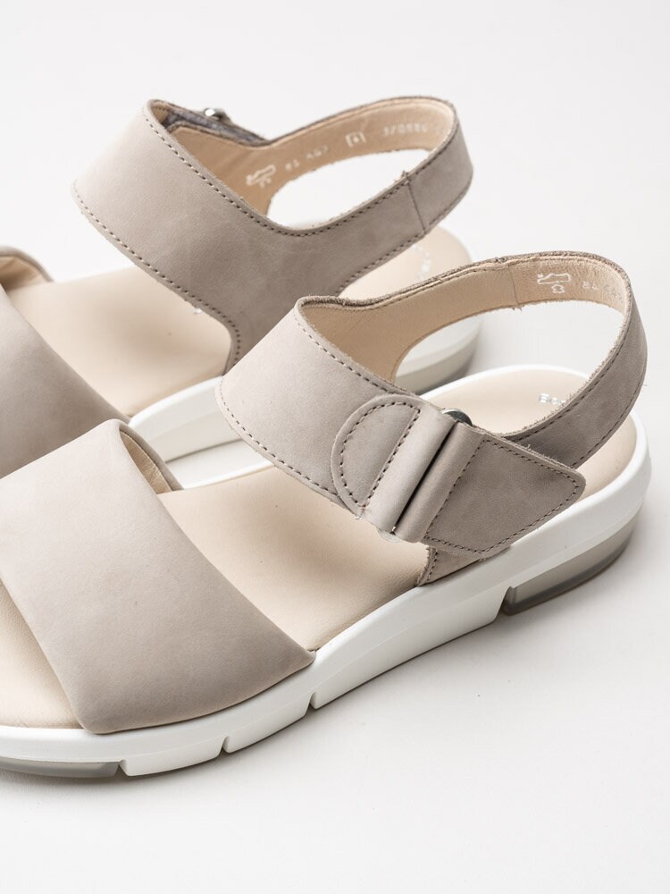 Gabor - Beige sandaler i nubuck