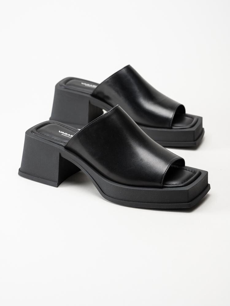 Vagabond - Hennie - Svarta sandaler i skinn