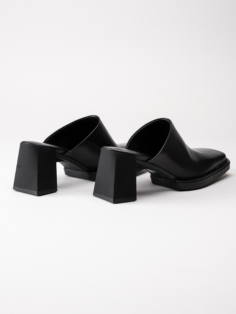 Vagabond - Edwina - Svarta slip in mules i skinn