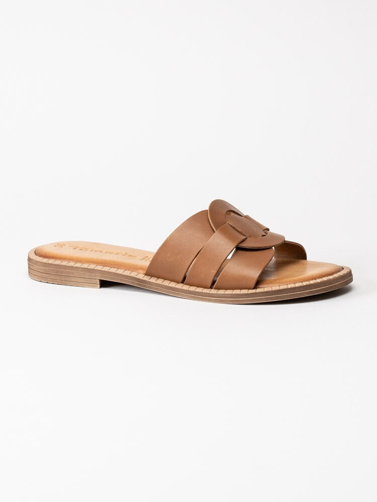 Tamaris - Bruna slip in sandaler i skinn