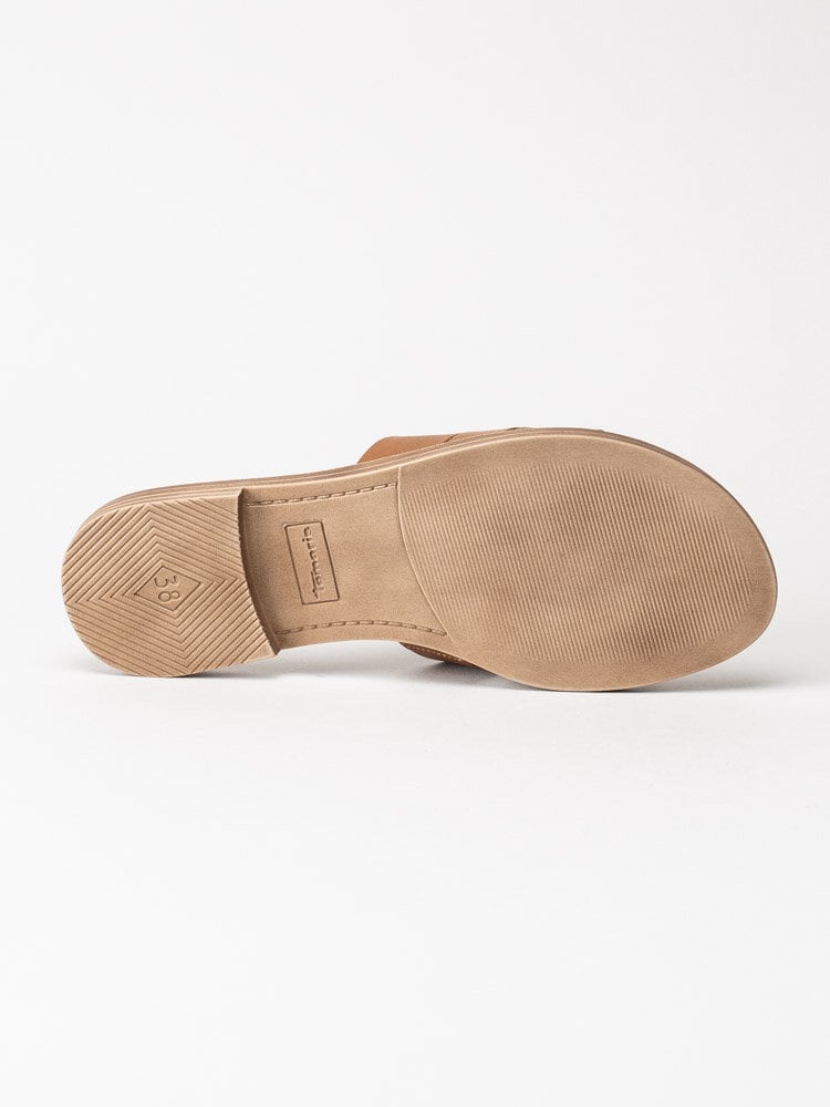 Tamaris - Bruna slip in sandaler i skinn