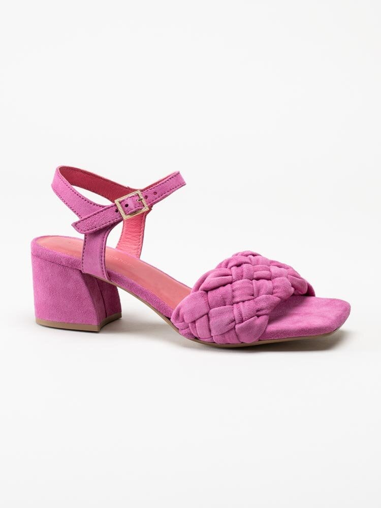 Copenhagen Shoes - Feel It - Rosa sandaletter i mocka